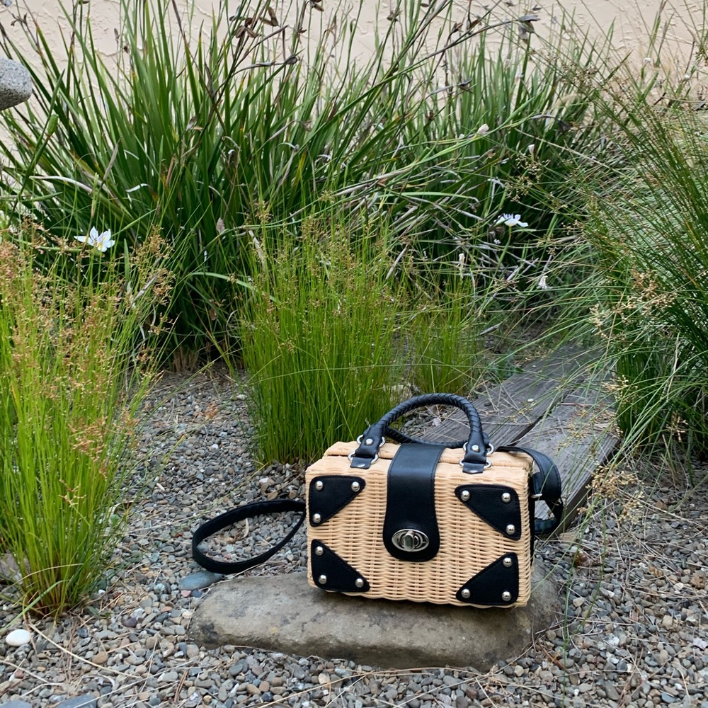 Basket bag from Anthropologie